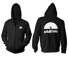 SWEAT CAPUCHE ZIPPÉ "CADILLAC"