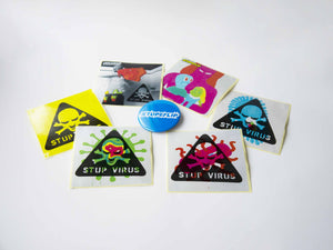 STUPVIRUS (CD 2016 + stickers & badge)